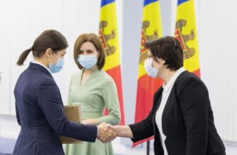 Maia Sandu și Natalia Gavrilița au premiat sportivii care s-au remarcat la Jocurile Olimpice de la Tokyo