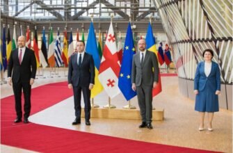 Premierul Natalia Gavrilița și omologii săi din Georgia și Ucraina au avut o întrevedere cu Președintele Consiliului European