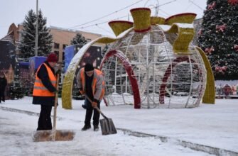 FOTO// Municipiul Orhei face față ninsorilor abundente. Autoritățile nu au fost luate prin surprindere, iar drumurile și trotuarele sunt curățate