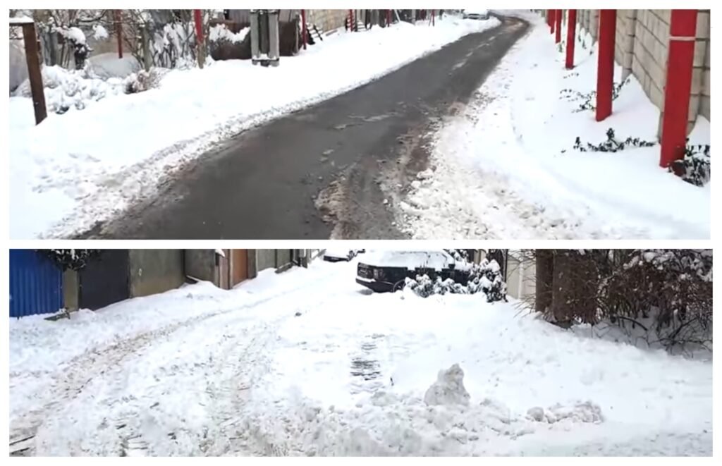 VIDEO// Nesimțire marca Gavrilița! Au curățat doar drumul spre casa ei. Restul nu-s oameni buni?