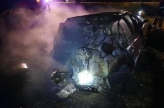 FOTO// Grav accident rutier în raionul Cimișlia. Salvatorii IGSU au intervenit la fața locului