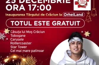 Ore numărate au mai rămas până la deschiderea celui mai frumos Târg de Crăciun din țară. Interpretul Habib va fi una dintre surprizele serii