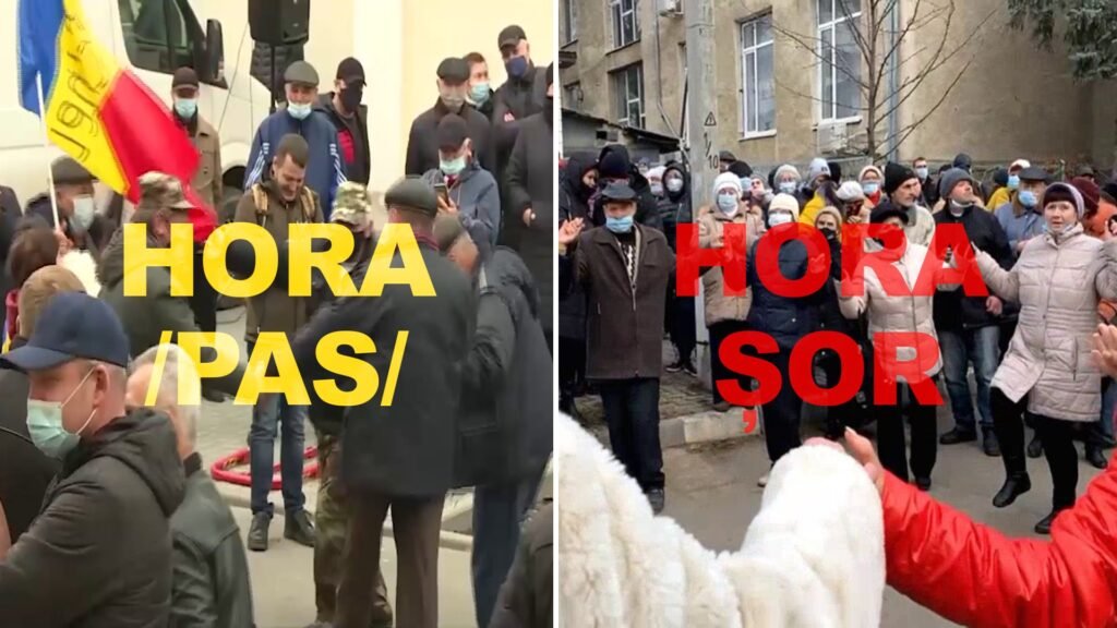 VIDEO// HORA protestatară! Susținătorii PAS și ȘOR protestează dansând 3 VIDEO// HORA protestatară! Susținătorii PAS și ȘOR protestează dansând