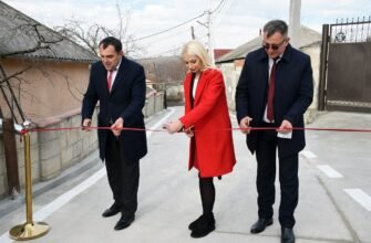 VIDEO// Continuă reparația străzilor la Orhei. O nouă porțiune de drum secundar, dată în exploatare