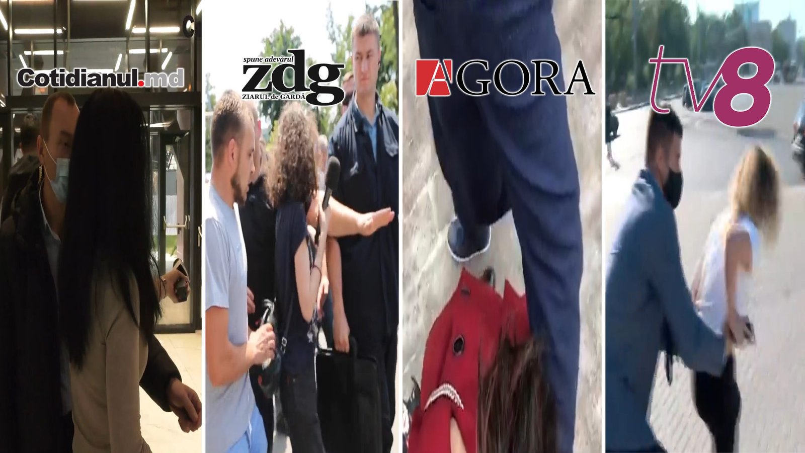 COLAJ VIDEO// Moldova - țara în care presa este agresată la nesfârșit! Și PAS calcă pe urmele regimului OLIGARHIC