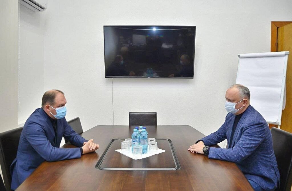 Igor Dodon a avut o întrevedere cu primarul Ion Ceban. Ce planuri au pentru Capitală