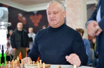 Igor Dodon a fost reales în funcția de președinte al Federației de Șah din Republica Moldova