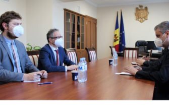 Oleg Serebrian a avut o întrevedere cu șeful Misiunii OSCE în Republica Moldova