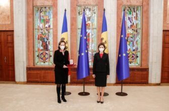 Ambasadoarea Germaniei, ES Angela Ganninger, decorată cu „Ordinul de Onoare” de Maia Sandu