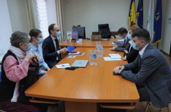 Conducerea CEC a avut o întrevedere cu reprezentanții Institutului Internațional pentru Democrație și Asistență Electorală