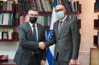 Sergiu Litvinenco a avut o întrevedere cu ministrul Justiției ai Statului Israel, Gideon Sa`ar