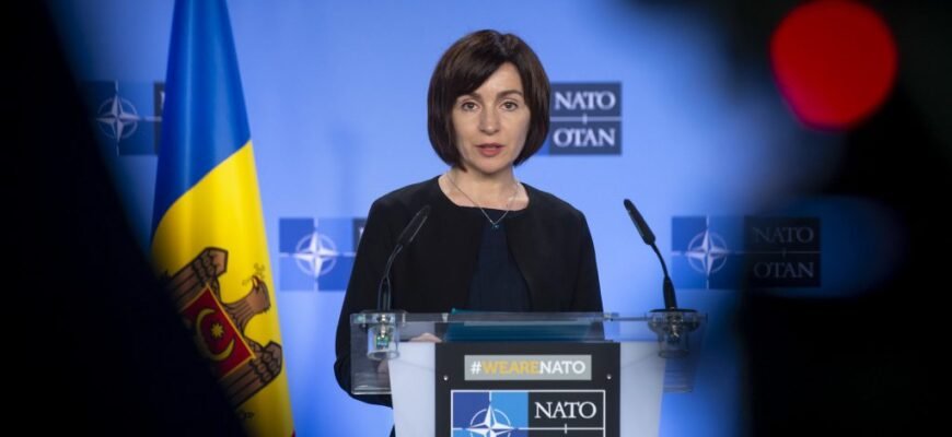 VIDEO// Maia Sandu vrea să integreze Moldova în structura militară NATO? „Ne ajută să modernizăm sectorul de securitate”
