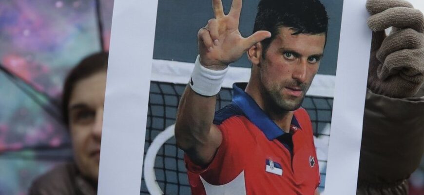 srdjan djokovic anunta ca fiul sau a fost arestat