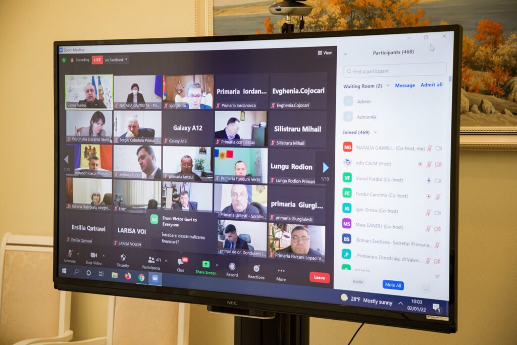 Natalia Gavrilița a participat la adunarea generală a autorităților publice locale