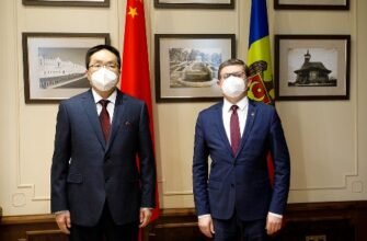 Președintele Parlamentului, Igor Grosu, a avut o întrevedere cu noul ambasador al Chinei în Moldova