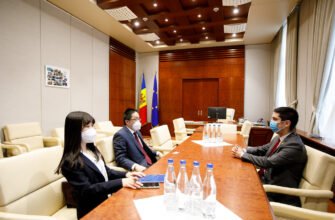 Mihai Popșoi a avut o întrevedere cu noul ambasador al Chinei în țara noastră, Yan Wenbin