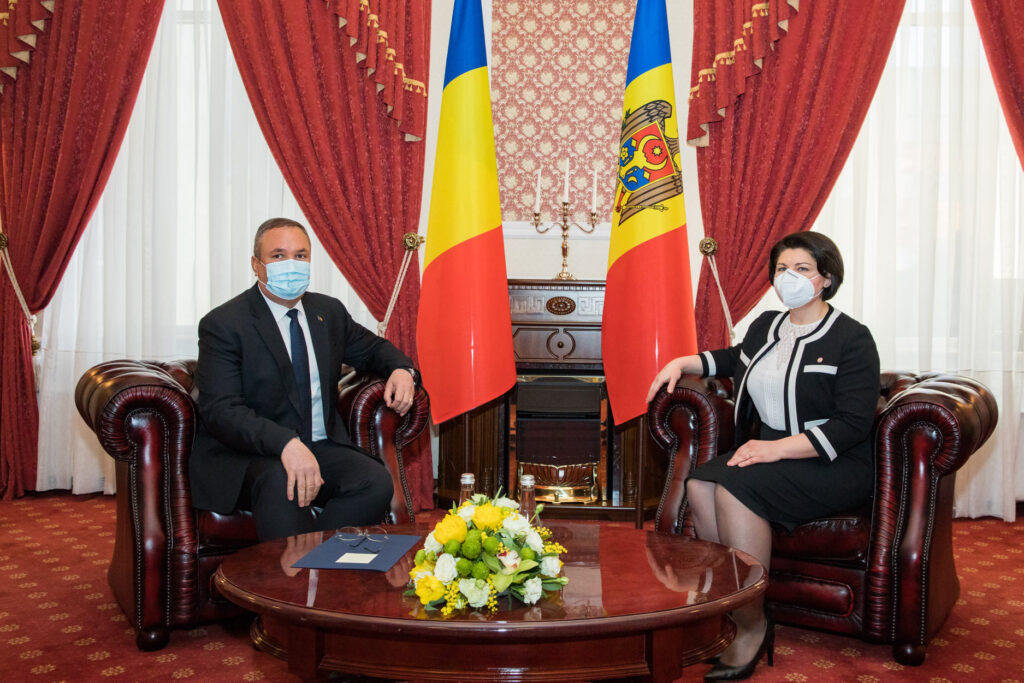conferinta de presa sustinuta de prim ministrii republicii moldova si romaniei natalia gavrilita si nicolae ionel ciuca