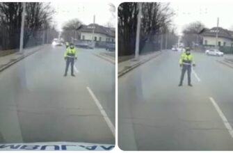 Reacția poliției despre cazul revoltător cu ambulanța oprită pentru a ceda trecerea unei coloane oficiale