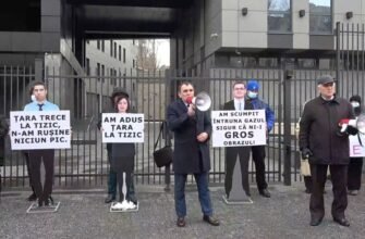 FOTO// Maia Sandu, Igor Grosu și Popșoi "PARTICIPĂ" la flashmobul Partidului ȘOR