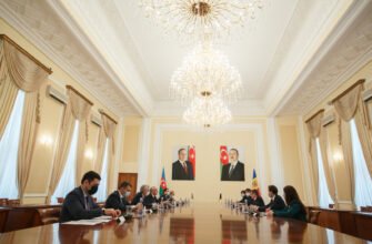 Președintele Parlamentului, Igor Grosu, a avut o întrevedere cu Prim-ministrul Republicii Azerbaidjan, Ali Asadov