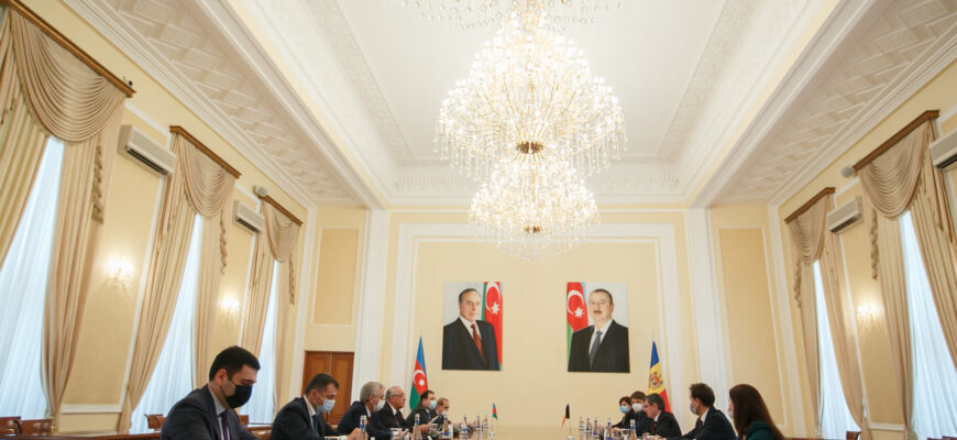 presedintele parlamentului igor grosu a avut o intrevedere cu prim ministrul republicii azerbaidjan ali asadov