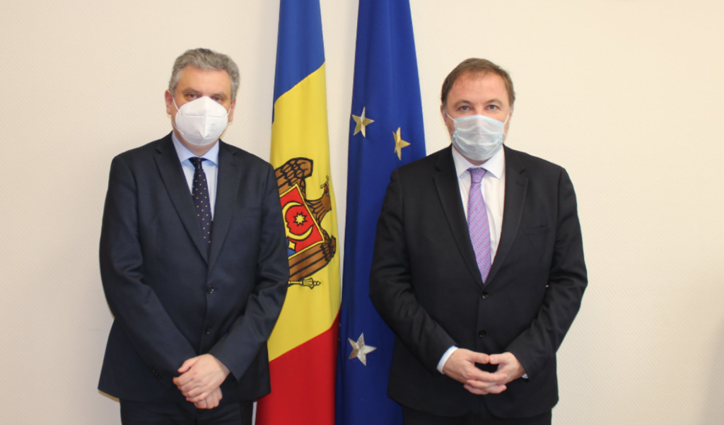 vicepremierul pentru reintegrare oleg serebrian l a primit in vizita pe ambasadorul cehiei