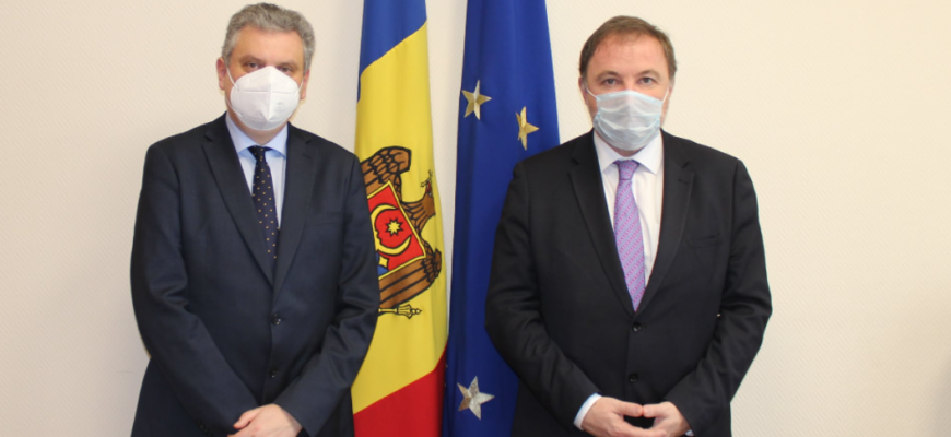 vicepremierul pentru reintegrare oleg serebrian l a primit in vizita pe ambasadorul cehiei