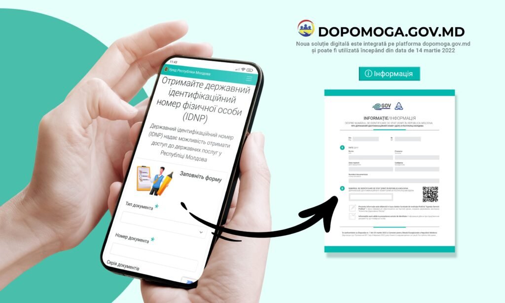 Refugiații din Ucraina pot obține numărul IDNP în format digital