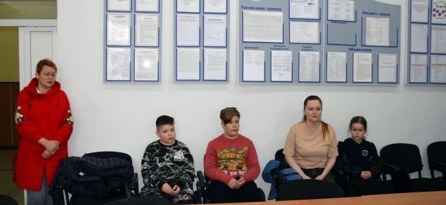 FOTO// Copii din familiile refugiaților ucraineni, adăpostiți la Orhei, frecventează școlile și centrele de creație din oraș