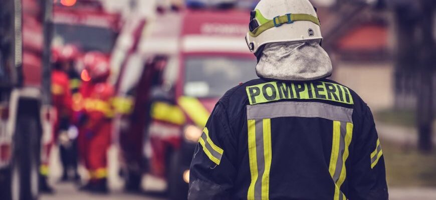 45 de persoane au fost salvate de pompieri din incendii in primele doua luni ale anului