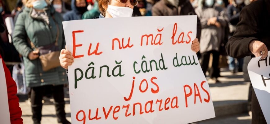 FOTO// Partidul ȘOR cere DEMISIA in corpore a guvernării PAS