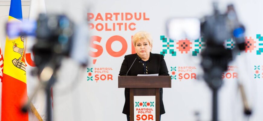 briefing de presa sustinut de catre deputata partidului sor reghina apostolova