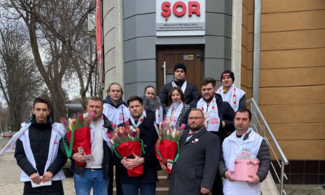 de 8 martie echipa partidului sor a reusit sa surprinda intr un mod placut femeile din tara