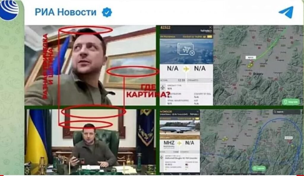Propagandă pe vreme de război: Presa rusă susţine că Zelenski se află în România, la Braşov