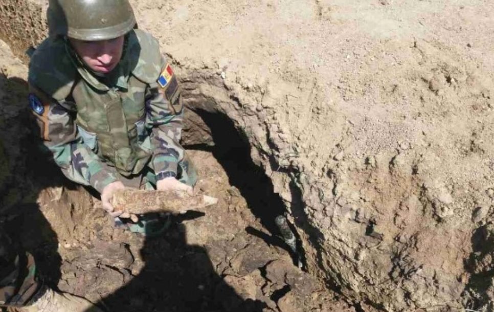 Geniștii militari au nimicit 67 de obiecte explozive în luna februarie