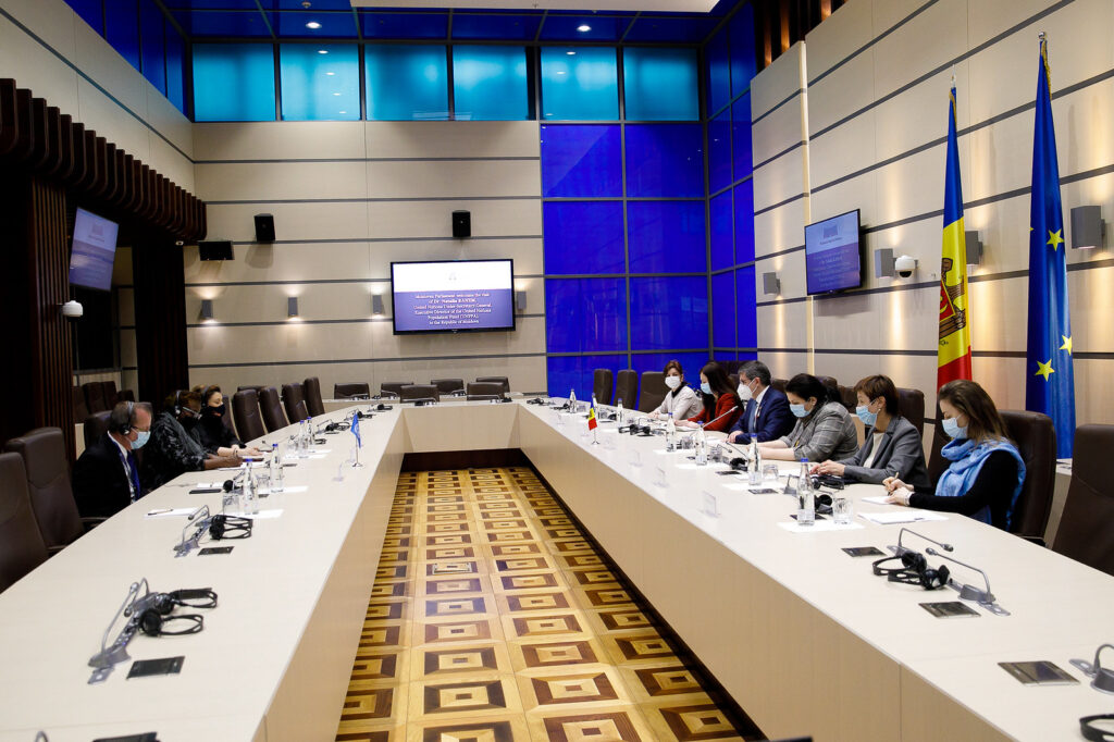 gestionarea crizei refugiatilor ucraineni a fost tema discutiei dintre igor grosu si directorul executiv al unfpa natalia kanem