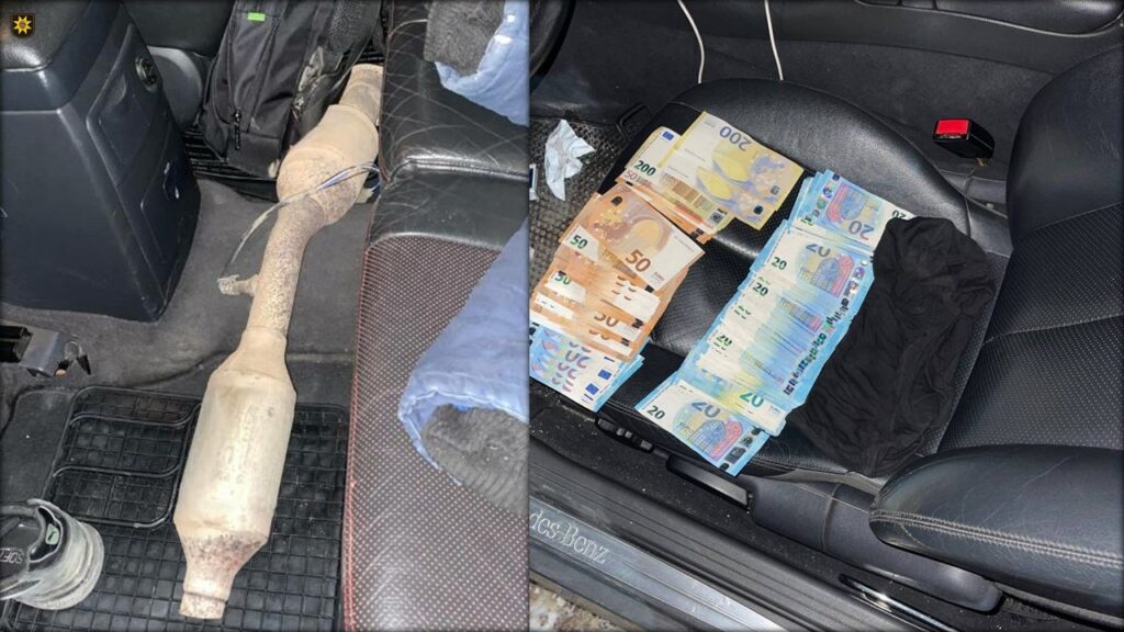 grup infractional specializat in comiterea furturilor de accesorii de la automobile demascat de oamenii legii