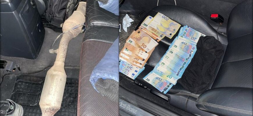 grup infractional specializat in comiterea furturilor de accesorii de la automobile demascat de oamenii legii