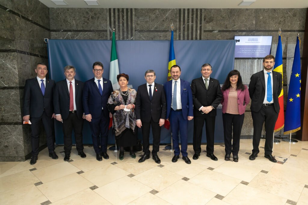 Igor Grosu s-a întâlnit cu un grup de parlamentari italieni 1 Igor Grosu s-a întâlnit cu un grup de parlamentari italieni