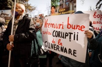 FOTO// Un nou flashmob, organizat de Partidul ȘOR: Vremuri bune pentru corupții de la guvernare