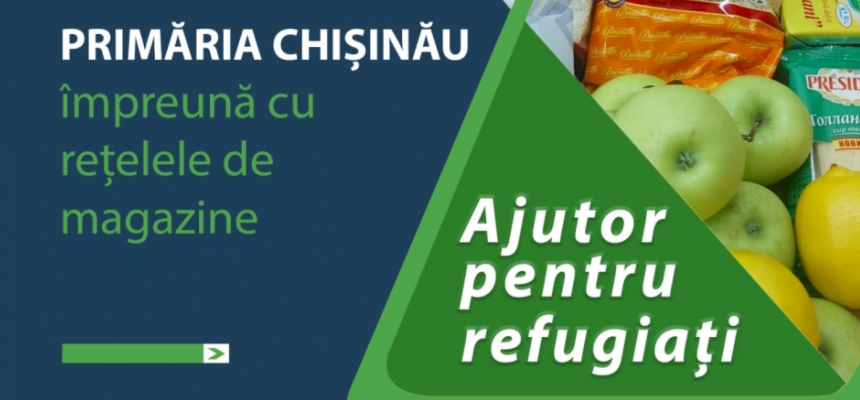 in magazinele din chisinau vor fi instalate boxe pentru colectarea produselor destinate refugiatilor ucraineni