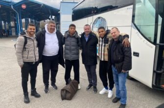 VIDEO// Jucătorii de la Dinamo Kiev și Shakhtar Donețk, refugiați la baza FMF de la Vadul lui Vodă