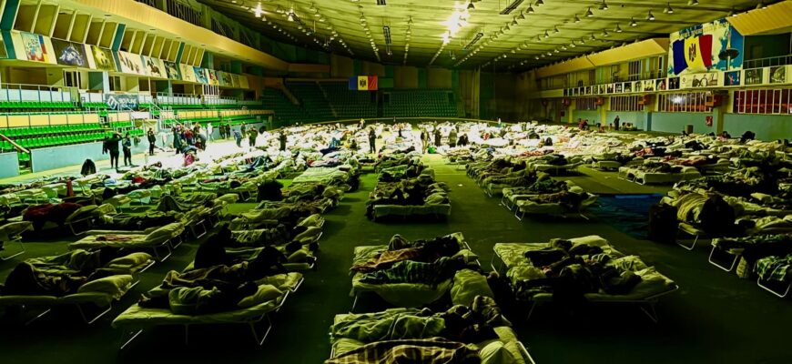 peste 700 de refugiati din ucraina au fost cazati la manejul din capitala
