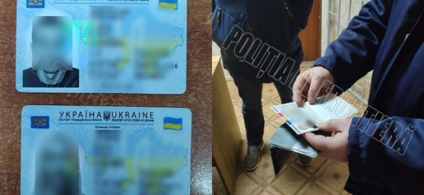 Trei cetățeni ucraineni, depistați cu acte neveridice la punctul de trecere a frontierei Leușeni