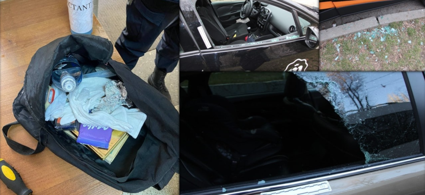 politia a retinut un barbat suspectat de furturi din automobile