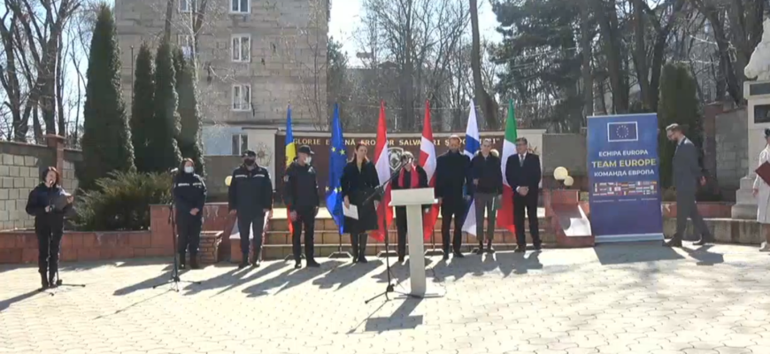 receptionarea loturilor de asistenta umanitara oferite prin mecanismul de protectie civila al ue