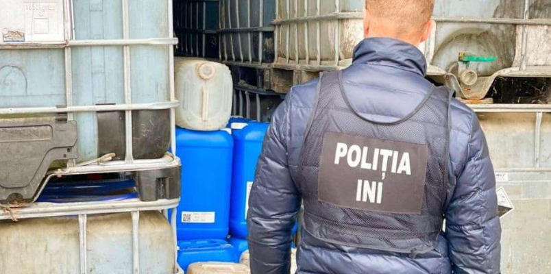 schema de transportare a alcoolului etilic de 18 000 000 de lei in ucraina anihilata de politia ini