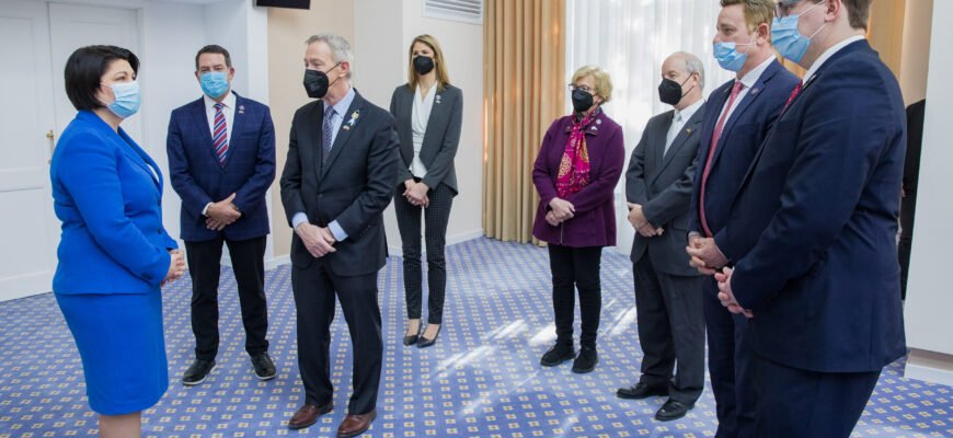 Situația curentă din regiune, discutată de Natalia Gavrilița cu membrii delegației Congresului SUA