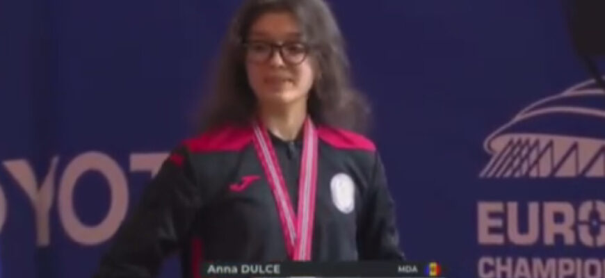 sportiva anna dulce a urcat pe podium la europenele de tir printre juniori