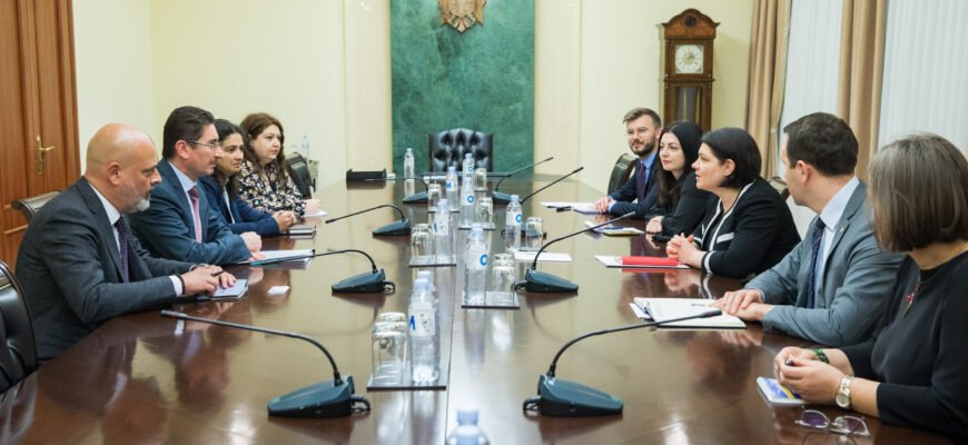Natalia Gavrilița a avut o întrevedere cu Bogdan Chirițoiu, președintele Consiliului Concurenței din România
